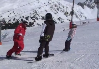  Lección privada de snowboard